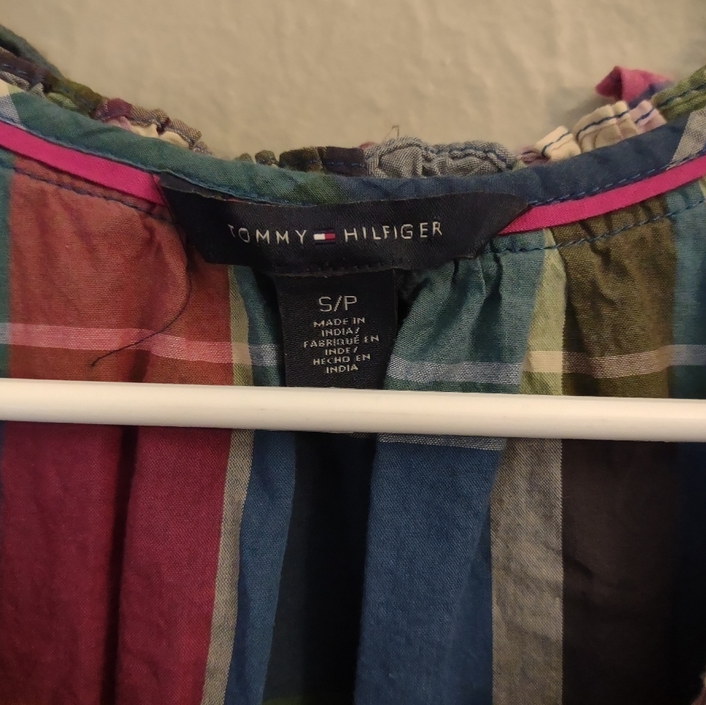 Tommy Hilfiger Sleeveless Plaid Top Size Small - Picture 7 of 9